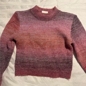Elegant Gradient Women's Sweater